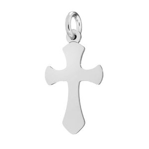 Ciondolo croce, argento 925, LK-0312 - 0,50 10,9x22 mm
