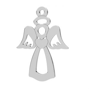 Ciondolo traforato - angelo*argento AG 925*LK-0332 - 0,50 13x18,5 mm