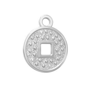 Moneta pendente, argento 925, ODL-00012 10,8x13,5 mm