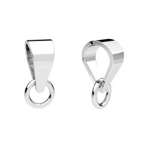 Cravatta con anello per appendere*argento AG 925*KRW 7 - 0,50 3,9x10 mm