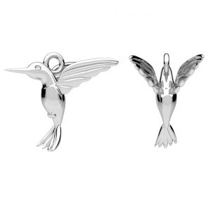 Colibri ciondolo, argento 925*ODL-00058 14,5x15 mm