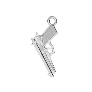 Ciondolo - pistola piccola Beretta*argento AG 925*ODL-00142 10x19.3 mm