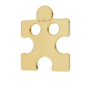 Puzzle oro 14K pendente LKZ-00003 - 0,30 mm