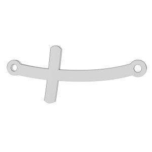 croce pendente, LK-0683 - 0,50 9,9x24,4 mm