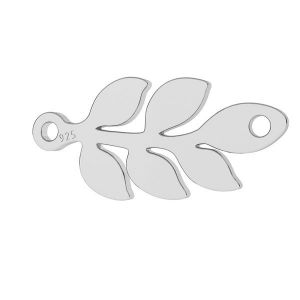 Ramoscello ciondolo*argento 925*LK-0689 - 0,50 7,6x16,3 mm