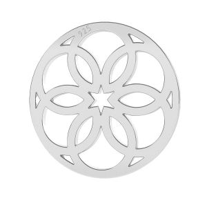 Rosone ciondolo, argento 925, LK-0742 - 0,50