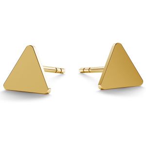 Triangolo orecchini oro 14K LKZ-00935 KLS - 0,30 mm