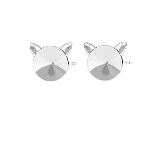 Gatto orecchini Rivoli 6mm ODL-00294 KLS (1122 SS 29)