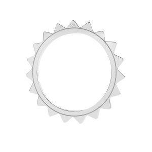 Sole ciondolo, LK-1201 - 0,50 17,6x17,6 mm
