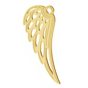 Ali d'angelo ciondolo, oro 14K, LKZ-01305 - 0,30