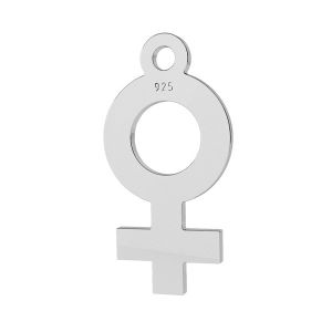 Simbolo della donna pendente, argento 925, LK-1308 - 0,50