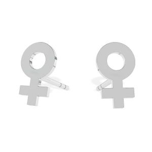 Simbolo della donna orecchini, LK-1310 - 0,50 - KLS
