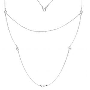 Collana base, argento 925, S-CHAIN 17 (A 030)
