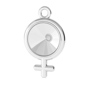 Simbolo della donna pendente Rivoli 8mm, ODL-00365 (1122 SS 39)