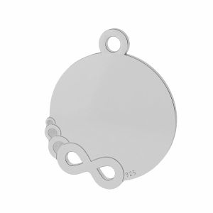 Foglia pendente, argento 925, LK-1466 - 0,50
