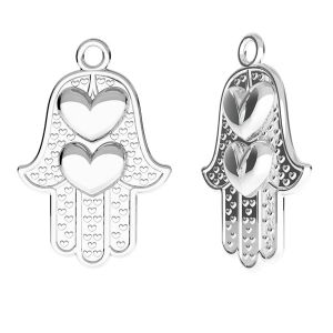 Mano di hamsa pendente, argento, ODL-00440