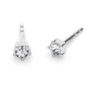 Orecchini con cristalli Swarovski 2 mm, ODL-00467 KLS ver.2