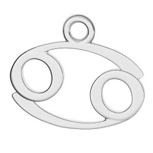 Cancro pendente zodiaco, argento 925, ODL-00571