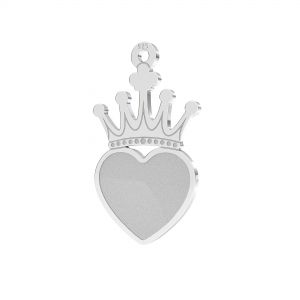 Corona pendente argento 925, LKM-2330 - 0,50