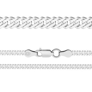 Catena Rombo*argento 925*RD 100 6L (38 cm)