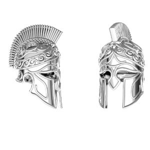 Ciondolo casco spartano*argento 925*ODL-00646