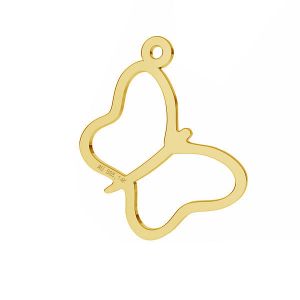 Doppio cuore pendente oro 14K*LKZ-50014 - 03