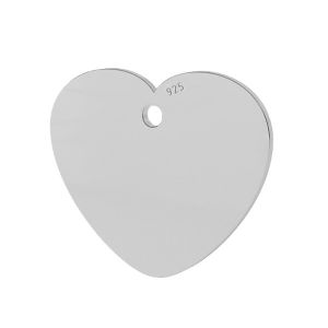 Cuore pendente argento 925, LKM-2011