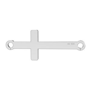 Croce orizzontale pendente argento 925, LKM-2022