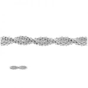 Catena coreana*argento 925*PLE CORD 1,2 2S (45 cm)