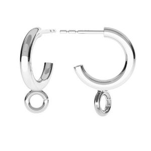 Il giro orecchini, argento 925, KL-210 KP 18x20 mm