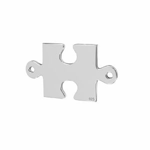 Puzzle pendente*argento 925*LKM-2421 - 0,50 11,1x19 mm