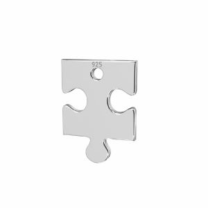 Puzzle pendente*argento 925*LKM-2420 - 0,50 14x24 mm