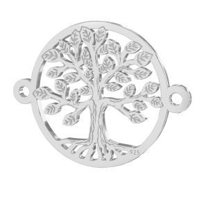 Alberox pendente argento, LKM-2514 - 0,50 15x19,6 mm