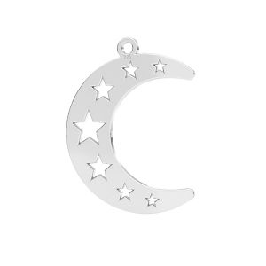 Luna pendente*argento 925*LKM-2356 - 0,50 13x25 mm