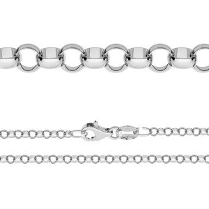 Catena Rolo*argento 925*ROLO 055 ver.3,30 (40 cm)