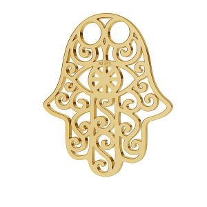 Fatima mano oro 8K pendente LKZ-30001 - 0,30 15x20 mm