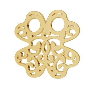 Trifoglio oro 8K pendente LKZ8K-30004 - 0,30 13x13 mm