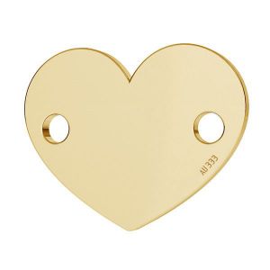 Cuore pendente*oro 333*LKZ8K-30018 - 0,30 10x12 mm