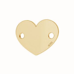 Cuore pendente*oro 333*LKZ-30029 - 0,30 6x7,5 mm