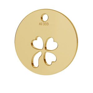 Trifoglio pendente*oro 333*LKZ8K-30009 - 0,30 9,5x9,5 mm