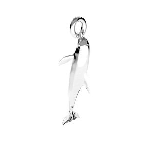 Delfino pendente*argento 925*ODL-00777 4,6x19 mm