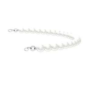 Modulo con 25 perle Gavbari 6mm*argento 925*EL 22 6x170 mm