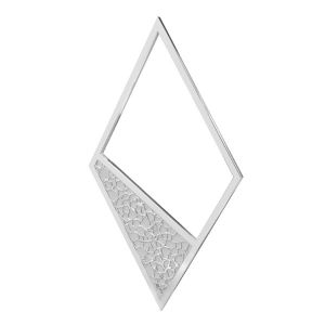 Rombo pendente argento 925, LKM-2747 - 0,50 17,3x30 mm