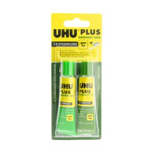 Adesivo bicomponente super forte - UHU plus Endfest - 300 kg*GLUE 09