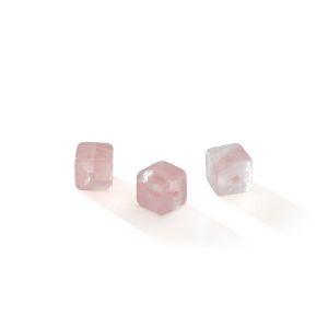 Onice Rosa CUBO 6 MM GAVBARI, pietra semipreziosa 