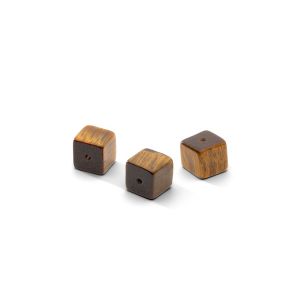 Occhio di tigre CUBO 6 MM GAVBARI, pietra semipreziosa 