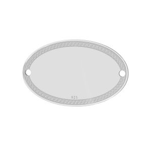 Ovale pendente argento 925, LKM-3037 - 0,50 12,5x20 mm