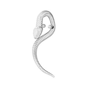 Serpente ciondolo - incastonatura per pietre*argento 925*OWS-00101 12x27,4 mm