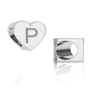 Cuore pendente ODL-00261 5,4x6,5x7,5 mm - P