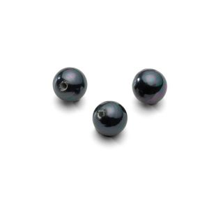 Il giro perle nero naturali 8 mm 2H, GAVBARI PEARLS
